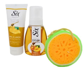 Imagen de SIX CORPORAL CREMA+CREMA GUANTE PACK [195+110gr]