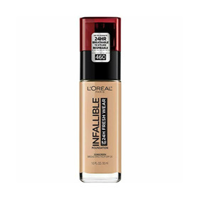 Imagen de LOREAL BASE INFALLIBLE FRESH WEAR 24 HRS FPS 25 460 GOLDEN BEIGE [30 ml]