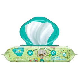 Imagen de PAMPERS TOALLITAS HUMEDAS COMPLETE CLEAN WIPES SIN PERFUME [72 uni.]
