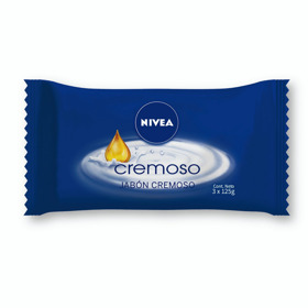 Imagen de NIVEA JABON CREME CARE HUMECTANTE PACK 3x125 gr