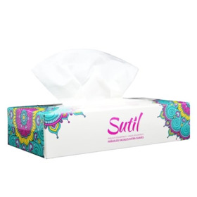 Imagen de SUTIL PAÑUELOS DESCARTABLES CAJA 100 uni.