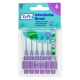 Imagen de TEPE INTERDENTAL BLISTER VIOLETA 2 mm [6 uni.]