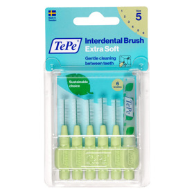Imagen de TEPE INTERDENTAL SOFT BLISTER VERDE 1.6mm [6 uni.]