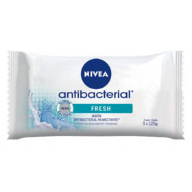Imagen de NIVEA JABON ANTIBACTERIAL 3 EN 1 PACK [3X90grs]