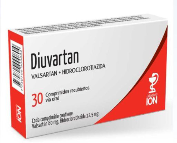 Imagen de DIUVARTAN 80+12.5mg [30 comp.]