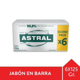 Imagen de PROTEX ASTRAL JABON ORIGINAL PACK AHORRO 6 uni.