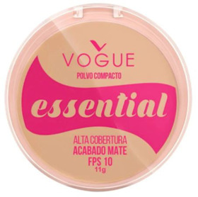 Imagen de VOGUE POLVO COMPACTO ESSENTIAL MATE ALTA COBERTURA CAPUCCINO [11 gr]