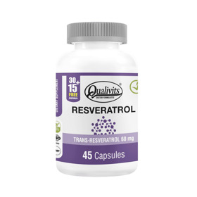 Imagen de QUALIVITS RESVERATROL 60 mg [45 cap.]