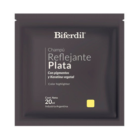 Imagen de BIFERDIL SHAMPOO REFLEJANTE PLATA SACHET (20 ml)