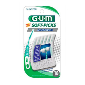 Imagen de GUM INTERDENTAL SOFT-PICKS ESTIMULADOR MASAJEADOR ADVANCED PALILLO 650 [18 uni.]