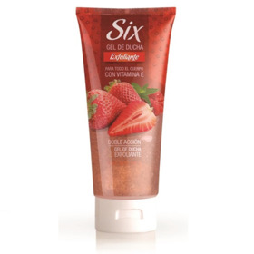 Imagen de SIX CORPORAL GEL DUCHA FRUTILLA EXFOLIANTE [195 gr]