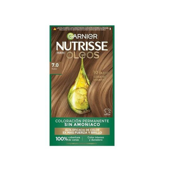 Imagen de NUTRISSE OLEOS RUBIO SIN AMONIACO KIT 7.0 [1 uni.]