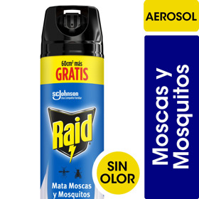Imagen de RAID MOSCAS Y MOSQUITOS SIN OLOR BONUS PACK [420 cc]