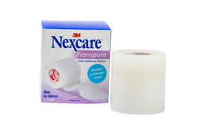 Imagen de 3M NEXCARE TRANSPORE CINTA LEUCO 5 cm x 9 mts.