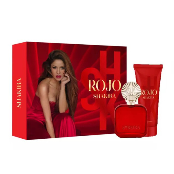 Imagen de SHAKIRA ROJO EDP+BODY LOTION COFRE [50+75ml]