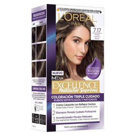 Imagen de EXCELLENCE KIT RUBIO CENIZA MATTE 7.17 [47 gr]