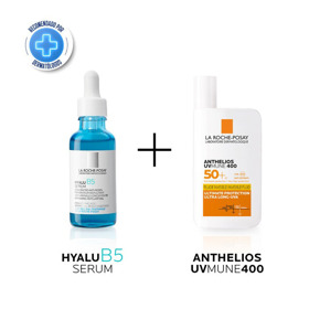 Imagen de LA ROCHE POSAY HYALU B5 SERUM+ANTHELIOS UV MUNE FLUIDO PACK 50 fps [30+50ml]