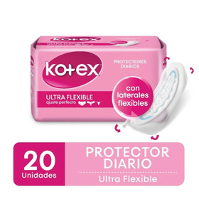 Imagen de KOTEX PROTECTORES PURO ULTRAFLEXIBLES [20 uni.]