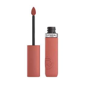 Imagen de LOREAL LABIAL LIQUIDO INFALLIBLE LE MATTE NUDES ROSE HEAT 630