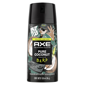 Imagen de AXE AERO DEO. PURE COCONUT BZRP BODY SPRAY [150 ml]