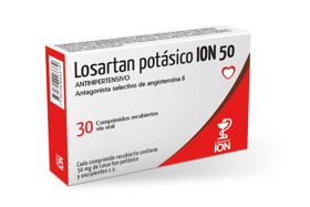 Imagen de LOSARTAN POTASICO ION 50 mg [30 comp.]