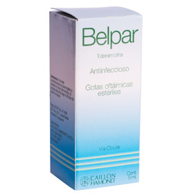 Imagen de BELPAR GOTAS OFTALMICAS 0,3 % [5 ml]