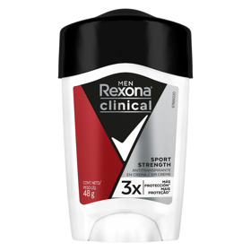 Imagen de REXONA BARRA ANTITR. CLINICAL SPORT STRENGTH SOFT SOLID CREMA MASCULINO [48 gr]