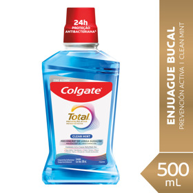 Imagen de COLGATE ENJUAGUE TOTAL 12 CLEAN MINT [500 ml]