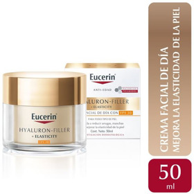 Imagen de EUCERIN HYALURON FILLER+ELASTICITY CREMA DIA 30 fps [50 ml]